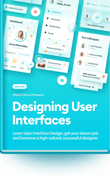 "Designing User Interfaces" book cover